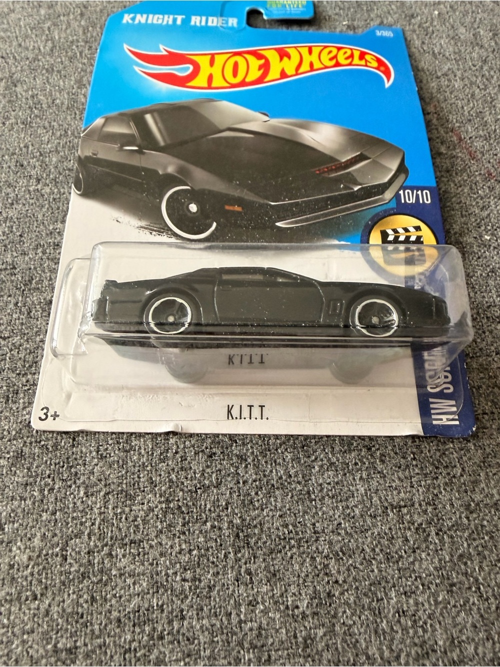 Hot Wheels K.I.T.T. Die-Cast Toy Car - Black